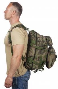Армейский рюкзак с подсумками A-TACS FG Camo