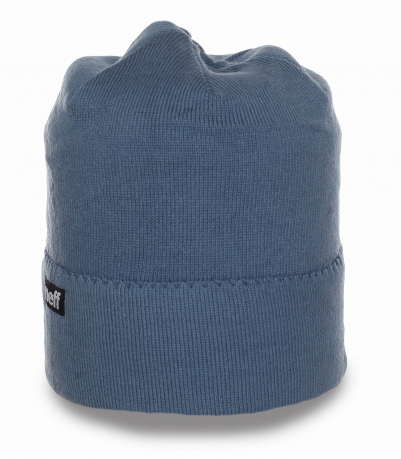 Модная шапка Neff из теплого материала. Комфортная модель для молодежи. Заказывай и не мерзни!