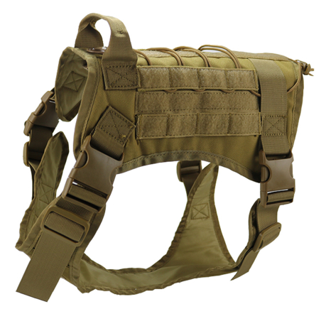 Модульный жилет для собак K9 Tactical (хаки-песок) 