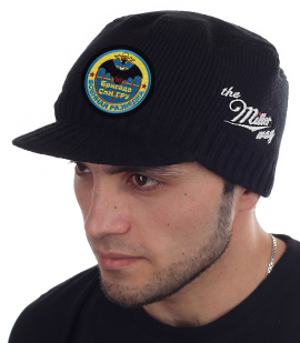 Мужская черная кепка ГРУ от Miller Way - заказать онлайн