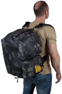 Мужская дорожная сумка с нашивкой Погранвойск - заказать оптом