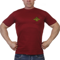 Мужская футболка с шевроном МВД