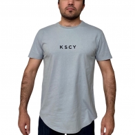 Мужская футболка KSCY с принтом на спине