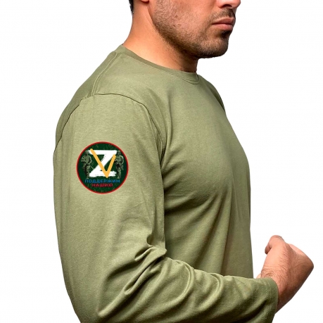 Мужская футболка с длинным рукавом Z V