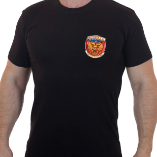 Купить мужскую футболку с гербом России