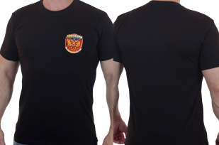 Мужская футболка с гербом России - купить онлайн