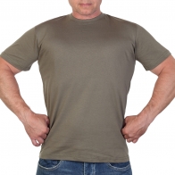 Мужская футболка цвета хаки