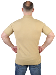 Мужская оригинальная футболка-поло с вышивкой Охотничий Спецназ