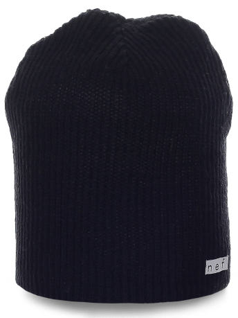 Мужская шапка Neff черного цвета. Современная модель для холодного времени года. Выбирайте лучшее! 