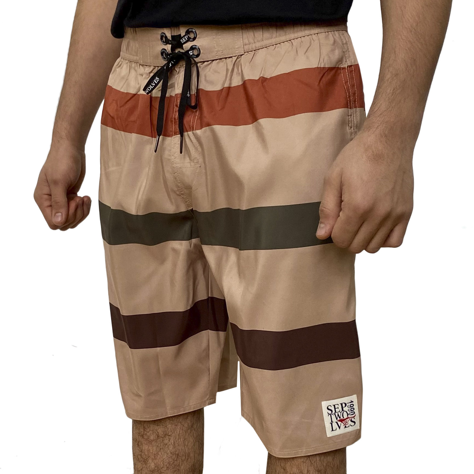Мужские шорты Septwolves песочного цвета