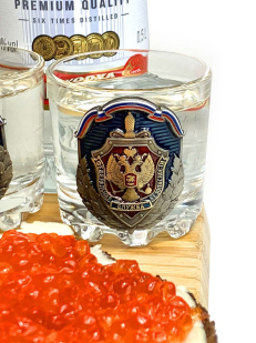 Алкогольный набор ФСБ стопки + пивная кружка