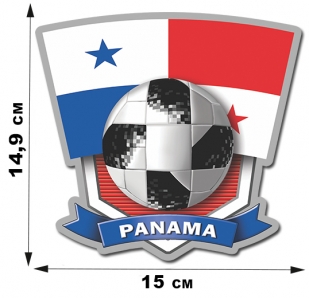 Наклейка сборной команды Панамы