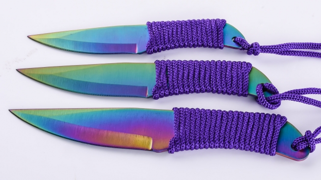 Ножи с титановым покрытием по выгодной цене