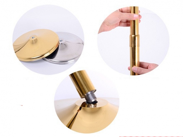 Флагшток напольный (золотистый) Флагшток напольный (золотистый)