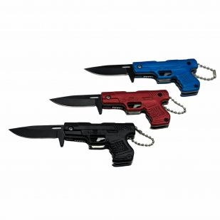 Набор складных ножей с рукояткой в форме пистолета Browning (США) (24 шт) 