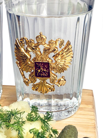 Подарочный набор стаканов Россия