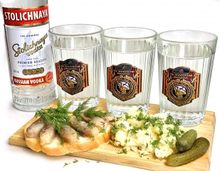 Подарочный набор стаканов Морская пехота