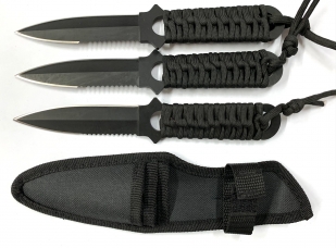 Набор тактических ножей Hgoimoka со шнуром