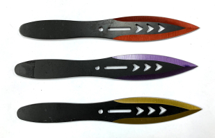 Набор тактических ножей с цветными лезвиями