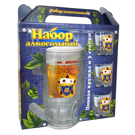  Подарочный набор для алкогольных напитков «ВМФ СССР»