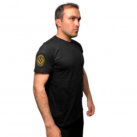 Надежная мужская футболка с термотрансфером ЧВК Вагнер