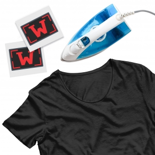 Надежная наклейка-термотрансфер на футболку W