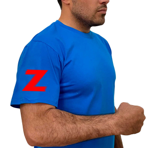 Надежная трикотажная футболка с литерой Z