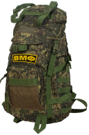 Надежный камуфлированный рюкзак с нашивкой ВМФ - заказать онлайн