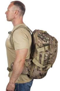 Надежный камуфляжный рюкзак с нашивкой Рыболовных войск купить с доставкой 