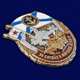 Наградной знак За службу в Морской пехоте - общий вид