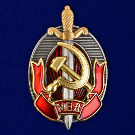 Нагрудный знак «Заслуженный работник МВД»  