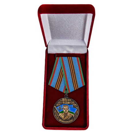 Нагрудная медаль ВДВ с изображением Маргелова В Ф - в футляре