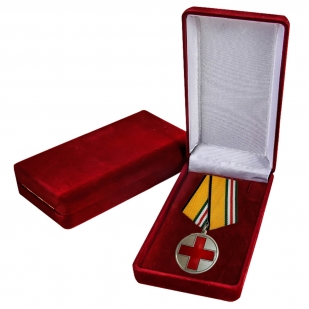 Нагрудная медаль За помощь в бою МО РФ