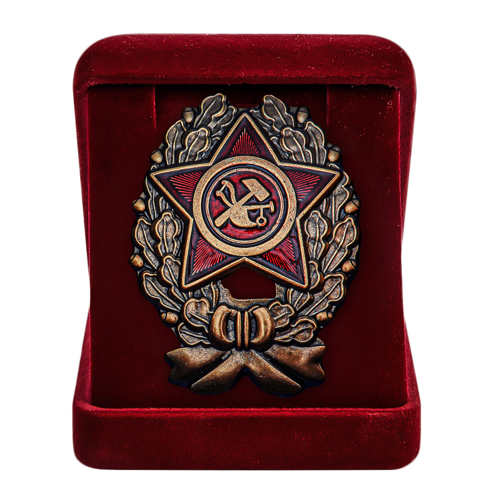 Купить знак Красный командир (1918-1922 гг.) онлайн в подарок