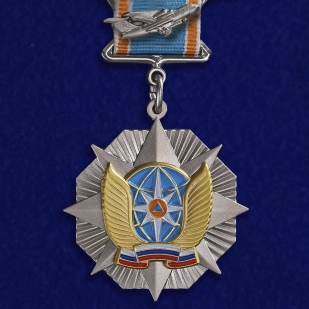 Знак МЧС "Отличник авиации"