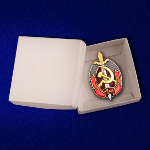 Знак Заслуженный работник НКВД - в коробке