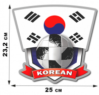 Наклейка Korean