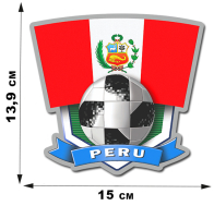 Наклейка сборной Перу FIFA