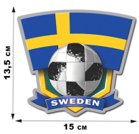 Наклейка сборной SWEDEN