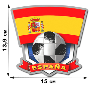 Наклейка сборной Испании