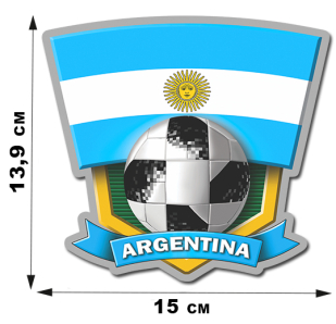 Авторская наклейка ARGENTINA