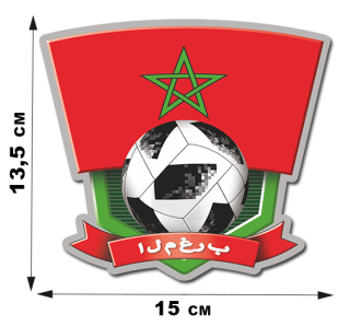 Футбольная наклейка сборной Марокко