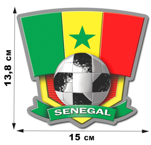 Наклейка Сенегал