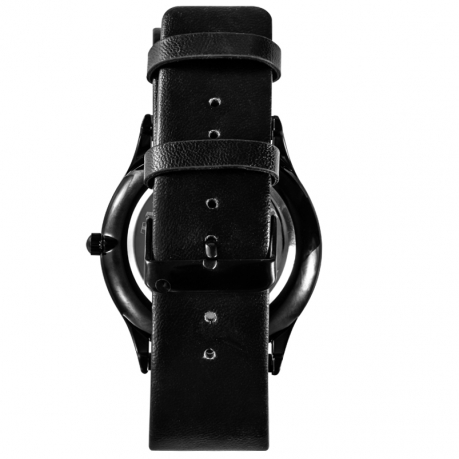 Наручные кварцевые часы «ГСВГ» с кожаным ремешком 