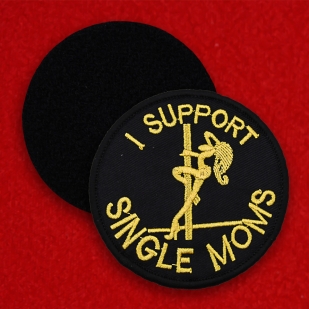 Нашивка "I support Single Moms"