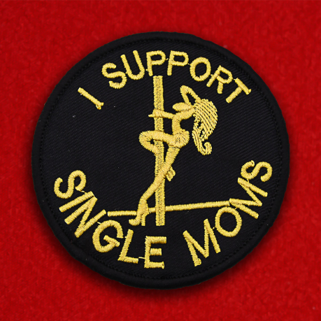 Нашивка "I support Single Moms"