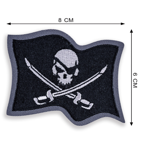 Нашивка "Пиратский флаг"