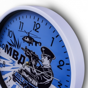 Настенные часы МВД купить в Военпро