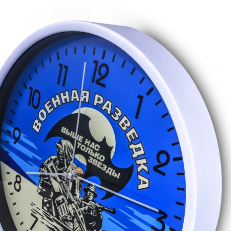 Настенные часы "Военная разведка" купить в Военпро