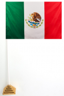 Флаг Мексики настольный